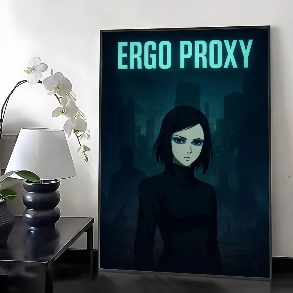 Cyberpunk Anime E-Ergo Proxy Poster - Stylish Wall Art