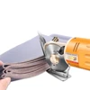 Electric Fabric Scissors 110V/220V Rotary Blade Fabric Tool Leather Fabric Electric Cutter Kit Cutting Saw Tool 3