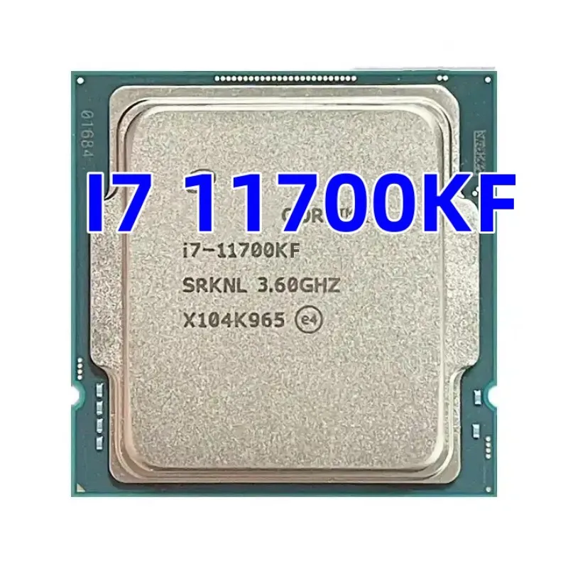 I7-11700Kf I7 11700Kf Supporto Z590 3.6 Ghz Processore Cpu A Otto Core A Sedici Thread 125W Lga 1200