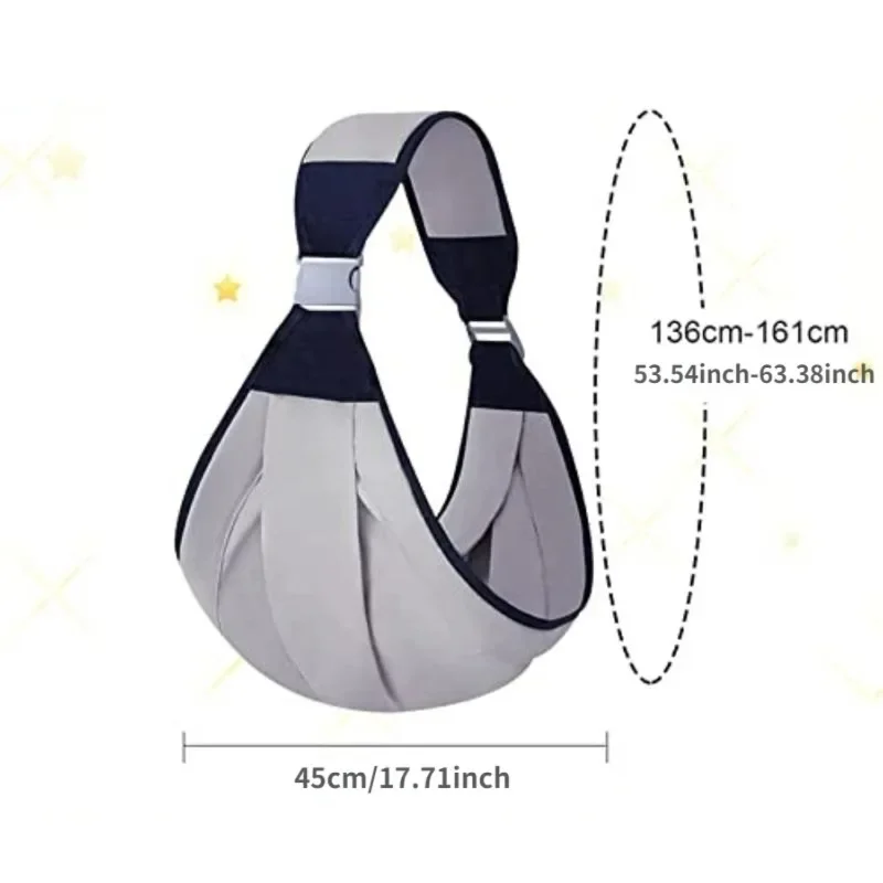 Ergonomic Baby Ring Sling Carrier 2