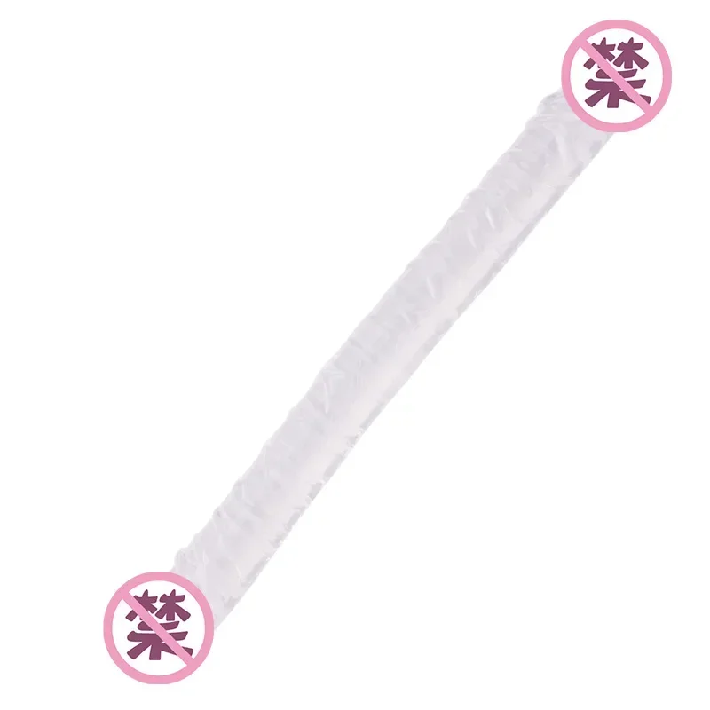 Multi-Color Double Head Realistic Dildo Long Anal Play for Women Couple Ended Dildo Flexible Big Penis Adult Sex Toy for Lesbian