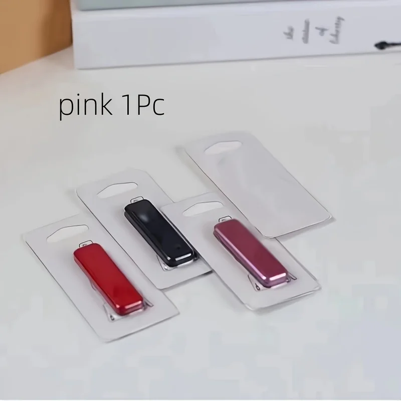 1pc Hot Selling Mini Portable Folding Desktop Phone Holder, Ultra-Thin Paste Integrated Mobile Phone Holder Decoration