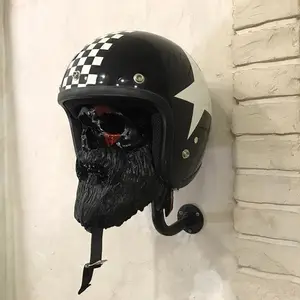 Acheter Porte-clés en métal pour casque de vélo et moto, Cool