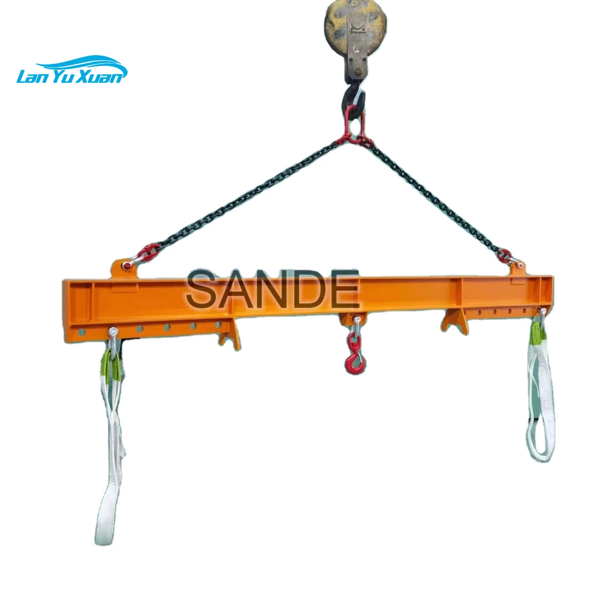 

SANDE Tools sale 5T Slab Lifter Adjustable Spreader Crane Lifting Beam lifting spreader beams