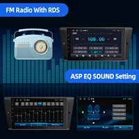 ESSGOO 9" Autoradio Android 13 Carplay/Android Auto Écran Tactile GPS Navigation BT RDS pour BMW Série 3 E90 E91 E92 E93 2005-2013 6