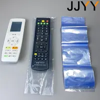 20/50PC Remote Control Heat Shrinkable Film Remote Control Board Protective Sleeve Pvc Transparent Dustproof Oilproof Shrink Bag 1