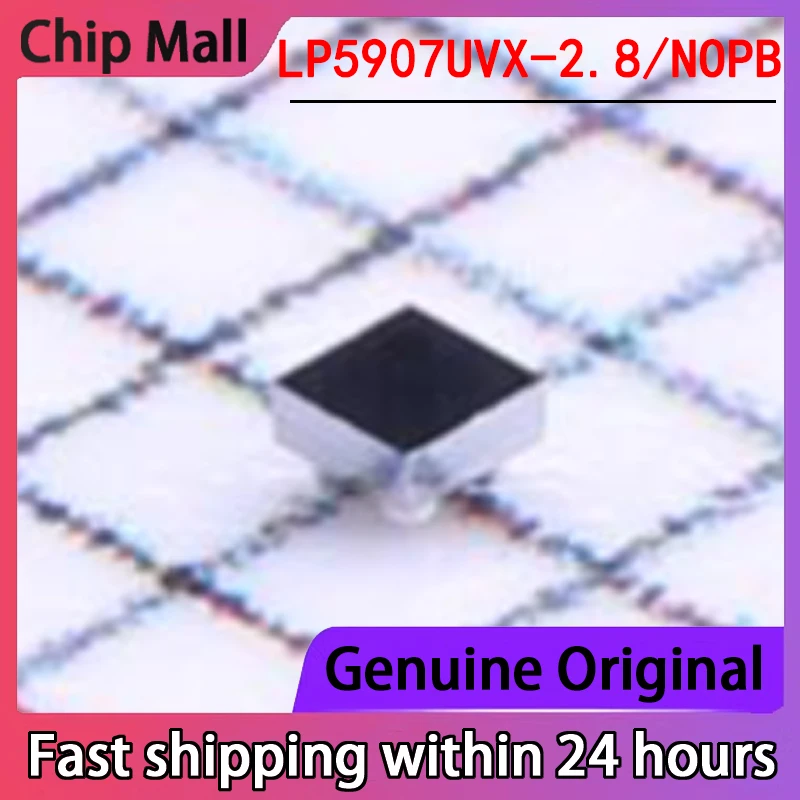 

5PCS Brand New Original LP5907UVX-2.8/NOPB Packaged DSBGA-4 Linear Voltage Regulator (LDO) Genuine