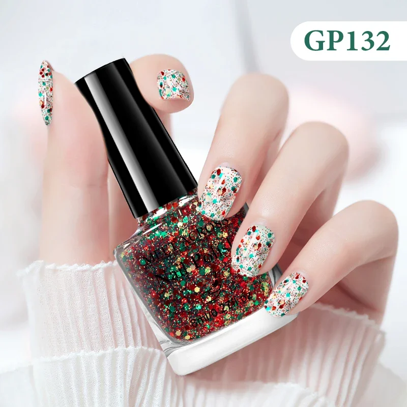 Vibrant Quick-Dry Water-Based Nail Polish Collection - 48 Long-Lasting Colors