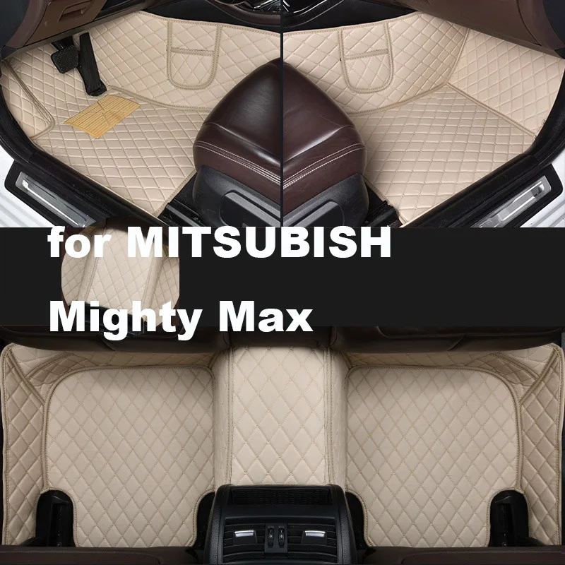 

Autohome Car Floor Mats For MITSUBISHI Mighty Max 1995 Year Upgraded Version Foot Coche Accessories Carpetscustomized