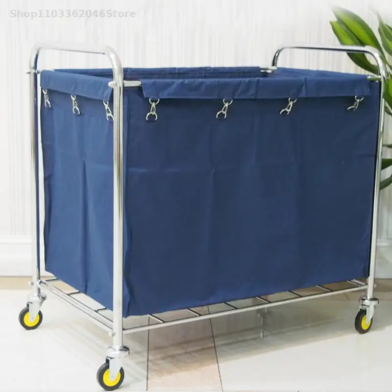 Hotel Hotel Rooms Stainless Steel Room Cloth Straw Car Cleaning Car Cleaning Cloth Bag Passenger Service Trolley
