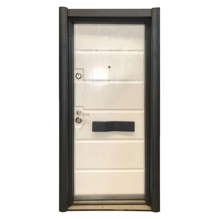 High Quality Wholesale Security Armored Door Entrance Iron Safety Double Doors for Villa Designs 6