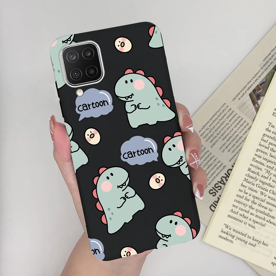 thumbnail image 1 of For Samsung Galaxy A12 M12 F12 Case 2021 Cute Butterfly Cartoon Cover For SamsungA12 A 12 M 12 SM-M127F Flower Fundas Phone Case, 1 of 5