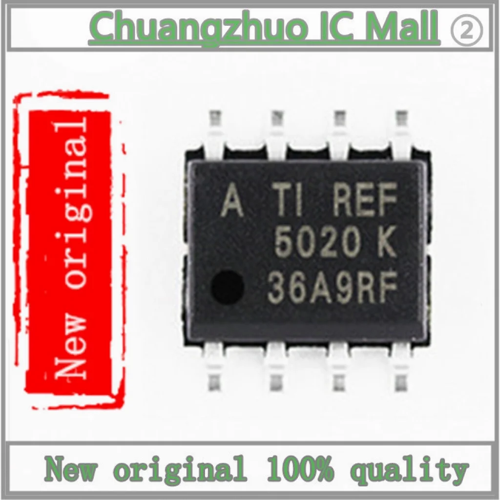 

1 шт., новый оригинальный REF5020AIDRG4, REF5020AIDR, REF5020AID 5020 ± 0.1%, 2,7 В ~ 18 в, 10 мА