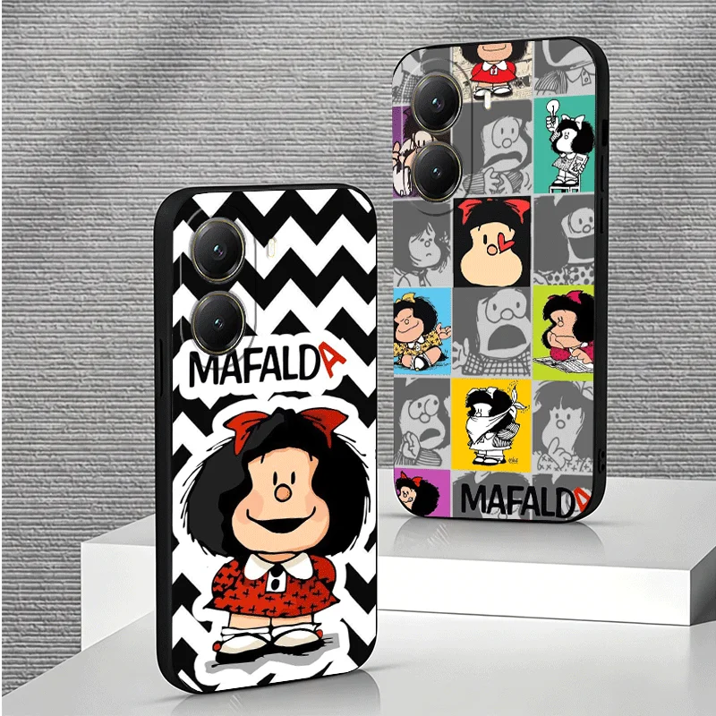 Mafalda Cartoon Cute Soft Phone Case
