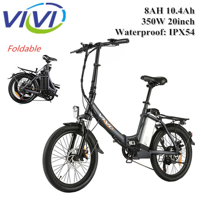 20inch electric bicycle City ebike 350W Electric Foldable City Bike commuter city bike IPX54 Waterproof E-Bike 1