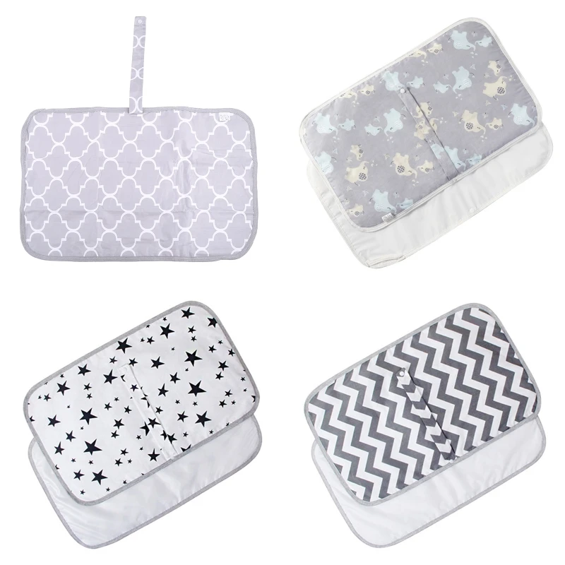 

Portable Newborn Waterproof Baby Changing Mat Infant Foldable Changing Diaper Nappy Liners Foldable Children Game Mat