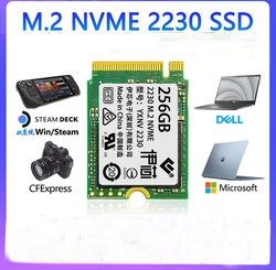 NEW M.2 2230 SSD 1TB 512GB 256GB 128GB NVMe PCIe For Microsoft Surface Pro X Pro 7+ 8 for Steam Deck