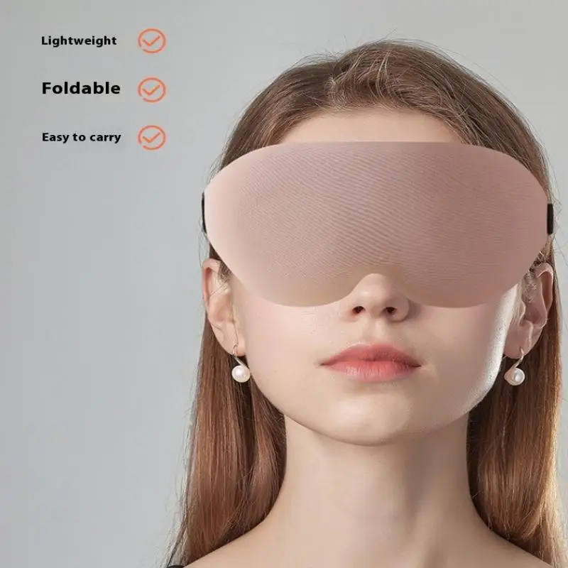 Eye Mask For Sleeping 3D Contoured Cup Blindfold Concave Molded Night Sleep Mask Block Out Light With Women Men Cute Sleep Mask