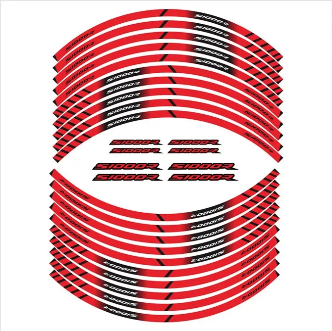 

For BMW S1000R Motorcycle Parts Contour Wheel Decoration Decal Sticker - 3