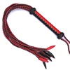 80CM Genuine Cowhide Leather Whip Horse Training Crop Whip Cowhide Leather Handle 1