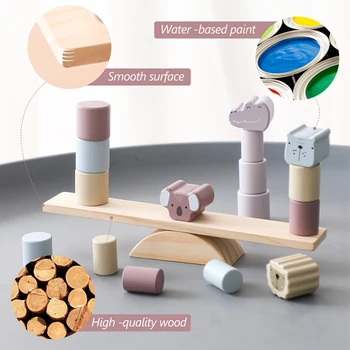 Wood Balance Toy - Wooden Toys 3