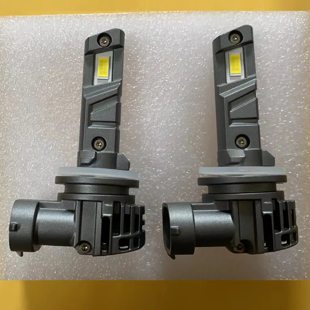 2개 H27W/2 881 H27 PGJ13 LED 헤드라이트 전구 캔버스 무오류 12V 화이트 안개등 강력한 빛 터보 자동차 주행 다이오드 881