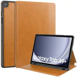 Premium Protective Tablet Cover for Samsung Galaxy Tab A9 Plus (2023) 11 - inch (Graceful Brown)