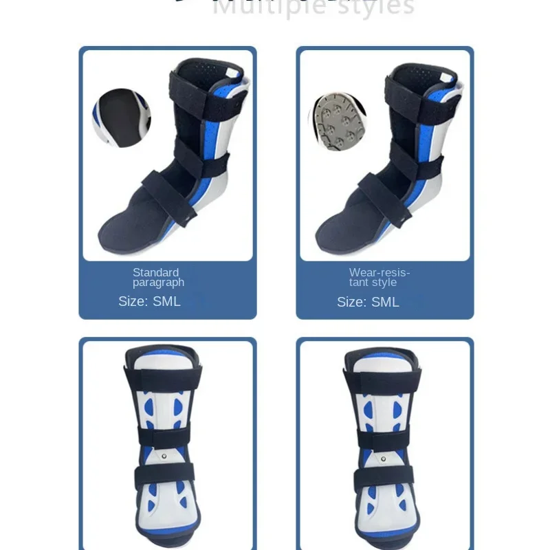 Ankle Joint Fixation Brace Foot Walking Exercise Foot Brace Adult Adjustable Ankle Protector
