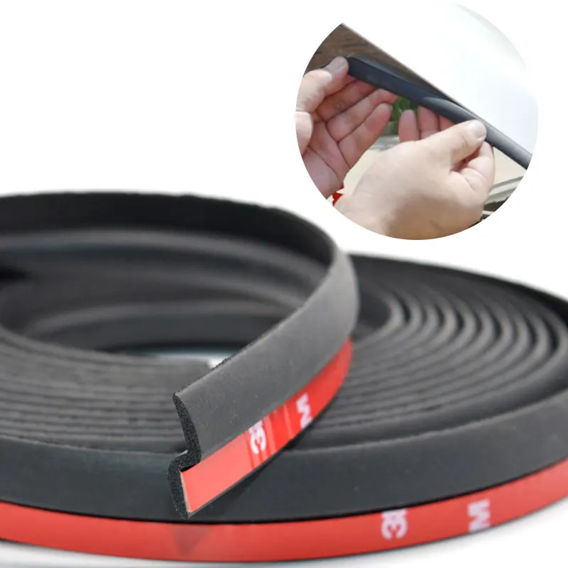1pc 자동차 도어 소음 차단 웨더스트립 실링 고무 스트립 트림 키트 BMW 미니 쿠퍼 S 컨버터블 R52 R57 도매