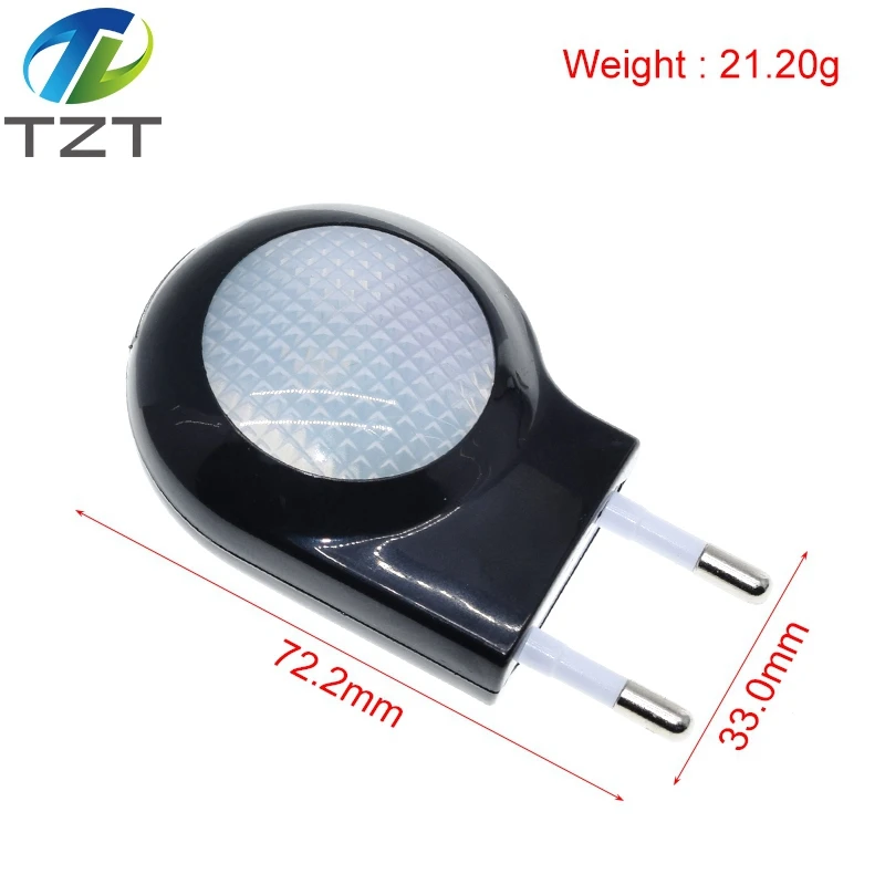 LED Night Light DIYTZT Mini Led Snail Night Light Auto Night Lamp Built-in Light Sensor Control Wall Lamp For Baby Kids Bedroom EU Plug led night light,light sensor module