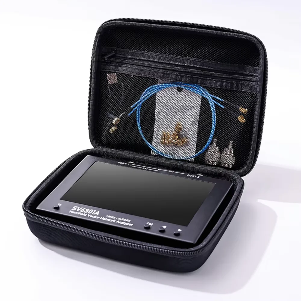 SA6 SV6301A 6.3GHz Handheld Vector Network Analyzer VNA S11 50dB S21 75dB 8GB Storage English Russian Menu software provided
