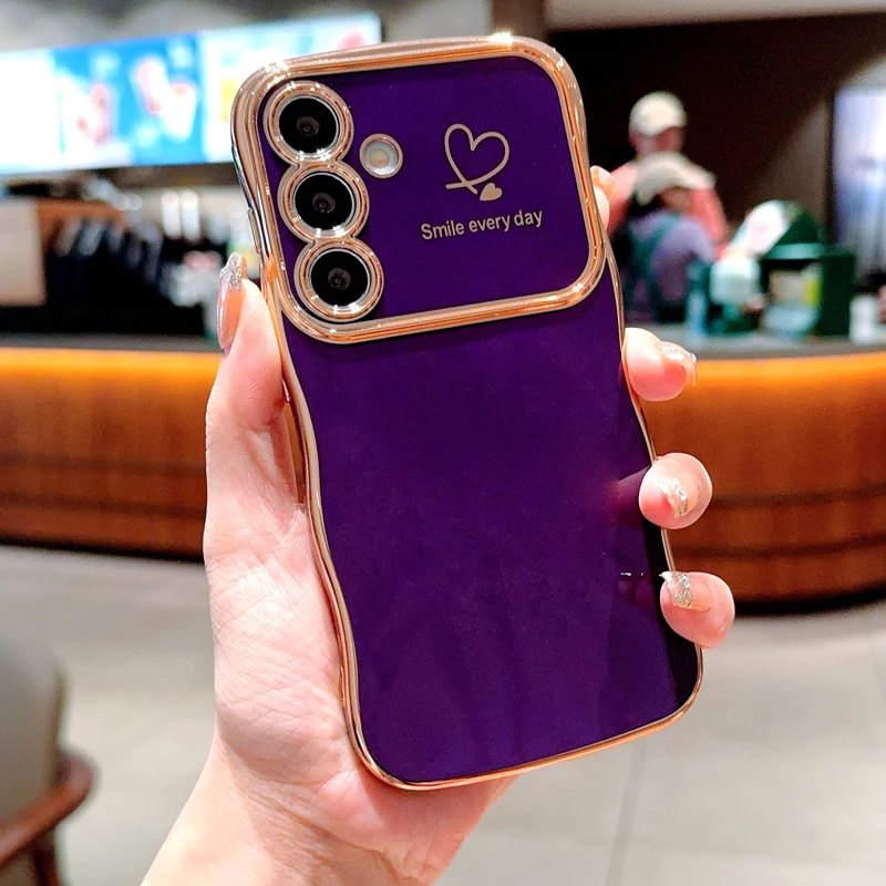 Elegant Plating Soft TPU Smartphone Case Cover