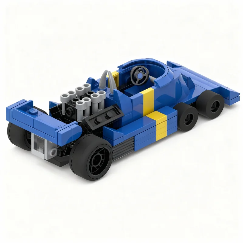 124pcs MOC 티렐 시티 챔피언스 모델 블록 크리스마스 선물 조립 DIY 아이디어 교육용 장난감 창의적