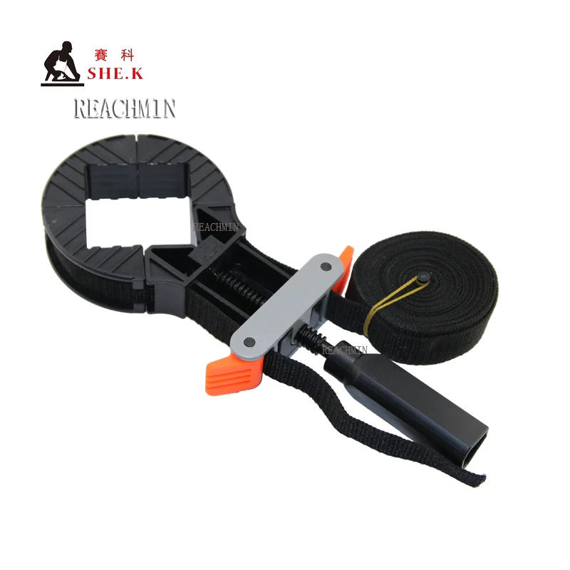 Multi-function Adjustable Corner Clamp Band Strap 4 Jaws Picture Frame Holder Wo