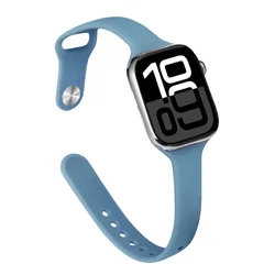 Streamlined Silicone Sport Strap - S11 - 42mm (10 denim blue)