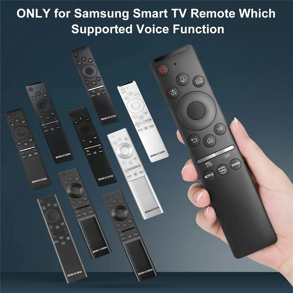 Replacement Voice Remote Control BN59-01312F For Samsung Smart TVs 4K 8K QLED UHD Q60 Q70 Q80 Q90 8/9 Series TU8000 AU8000 3