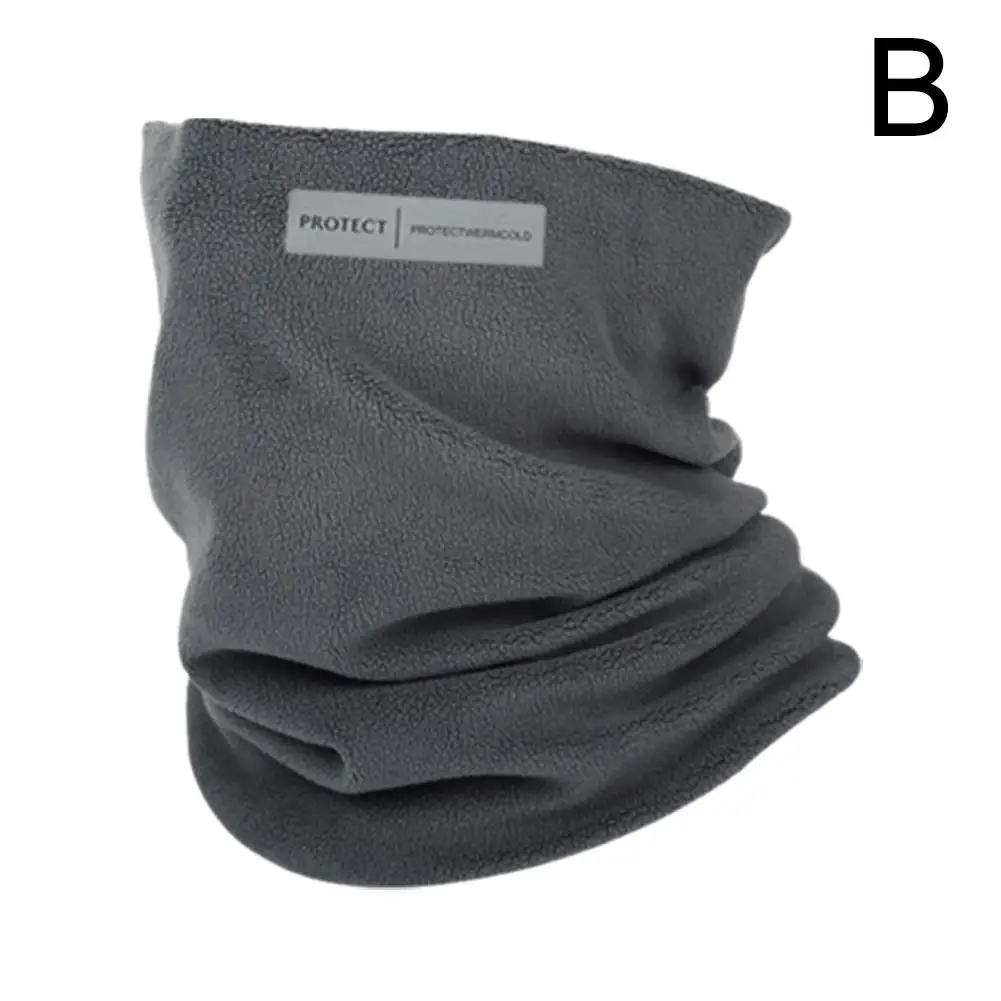 Face Mask Neck Warmer Winter Neck Warmer Gaiter Cold Weather Fleece Ski Half Proof Windproof Neck Face Cover Cold Gaiter Mask Half F K3X7