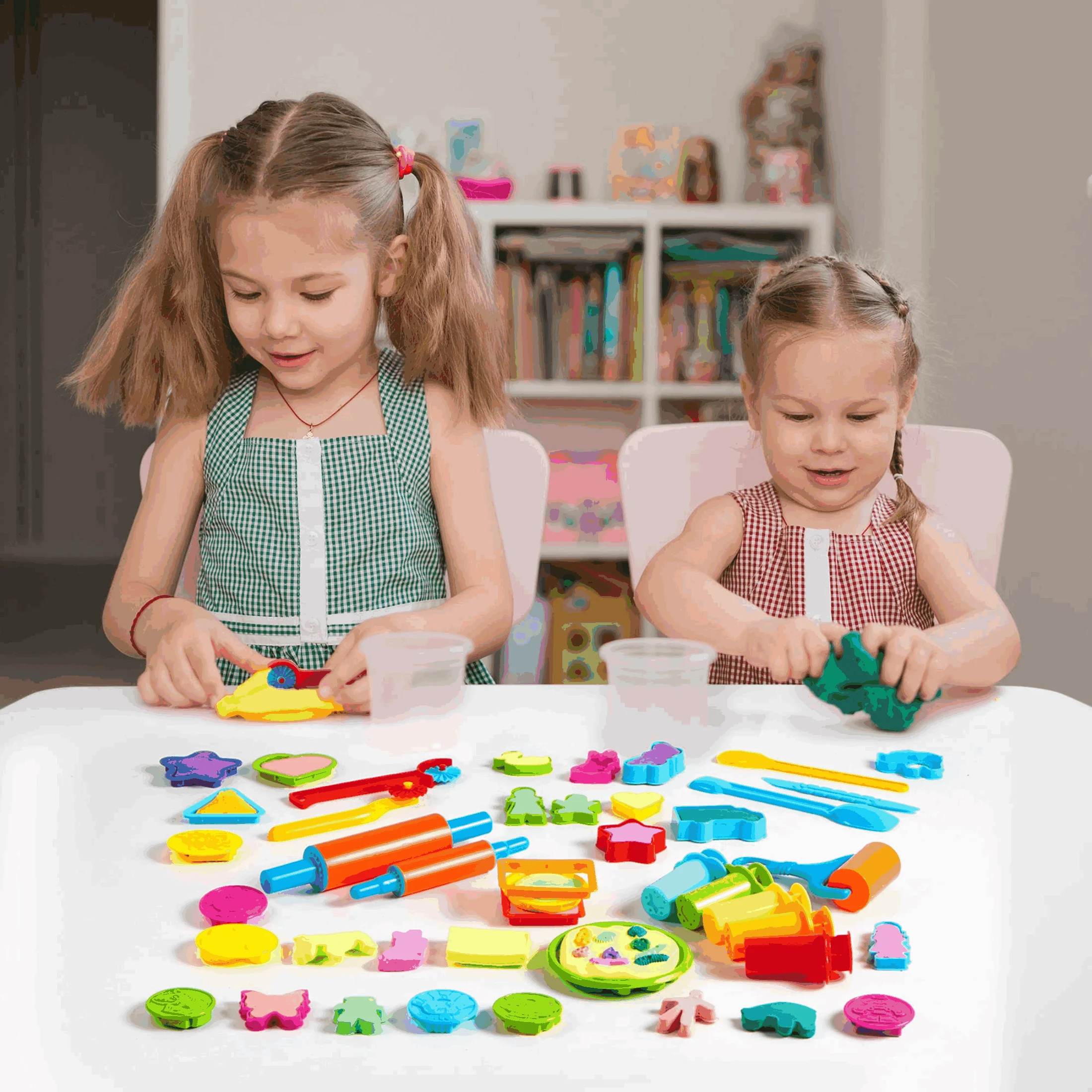 Dough Play Tool for Kids Cartoon Dinosaur Fruit Roller Cutter Scissor Playdough  Accessories Plasticine Mould Early Education Toy - AliExpress