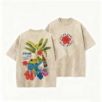 T-shirt vintage délavé Bad Bunny Debi Tirar Mas Fotos DTMF 2025 Album Hip Hop Tee Homme Femme Oversize 2026 Été Streetwear 6
