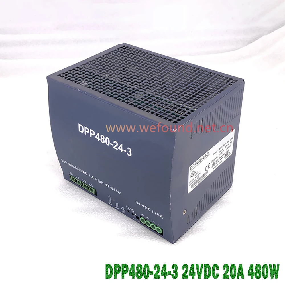 

For TDK-Lambda Three-phase Rail Type Switching Power Supply DPP480-24-3 24VDC 20A 480W