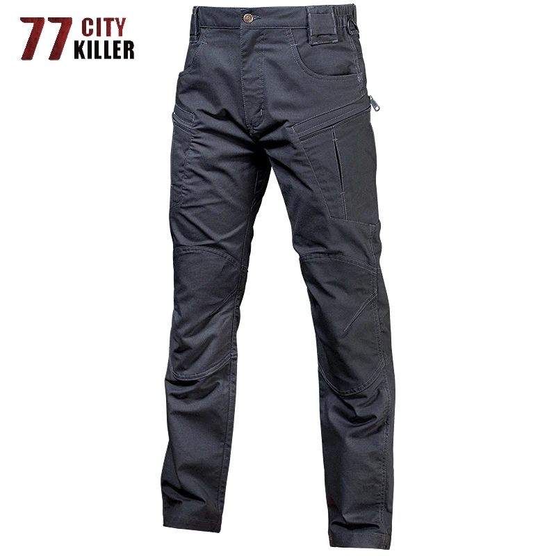 Men Tactical Pants Waterproof Wear-resistant SWAT Combat Military Trousers Male Multi-Pockets Climbing Joggers Mens Cargo Pants military cargo pants cargo pants