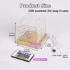 Ocean Wave Aurora Projector Light Remote 16 Colors RGB Dimmable Water Ripple Flame Crystal Lamp for Living Room Study Bedroom 6