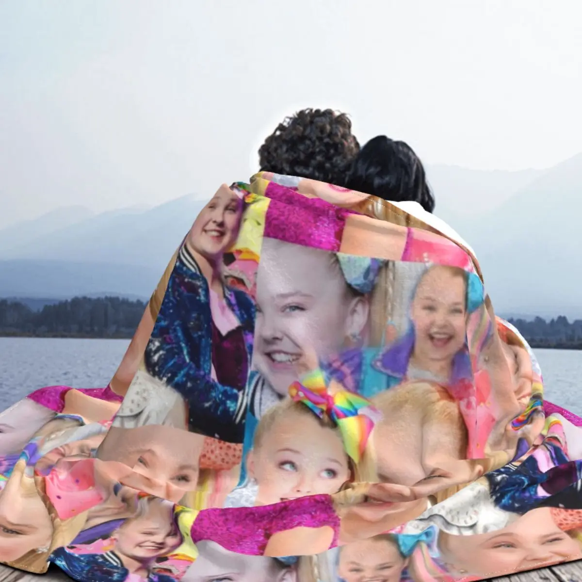 Jojo Siwa Dancer Blankets Velvet Summer Multifunction Lightweight Thin Throw Blankets for Home Couch Rug Piece