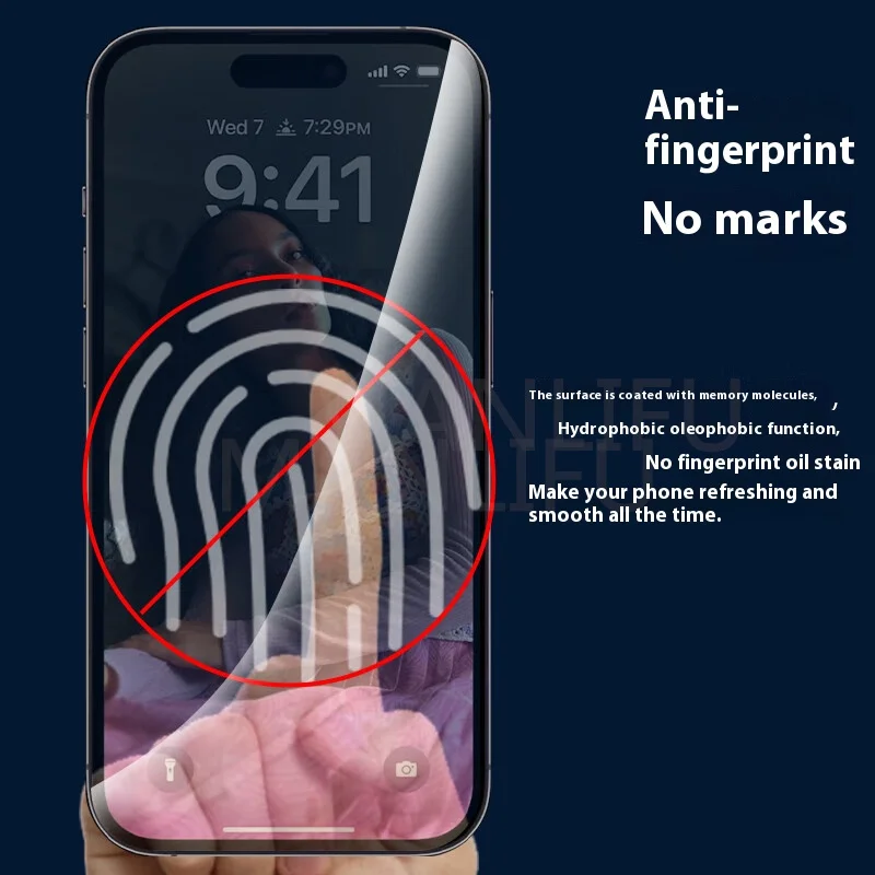 Matte Full Cover Hydrogel TPU Screen Protector Film - Front & Back