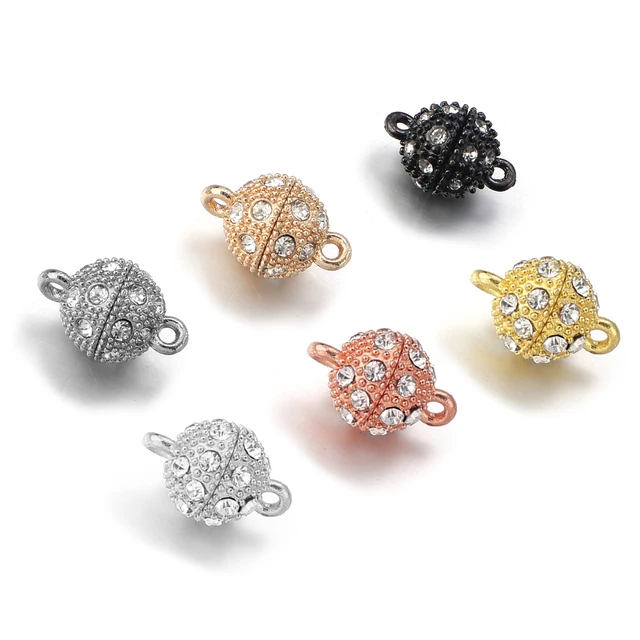 5pcs/Lot Crystal Strong Magnetic Clasps For Jewelry Making