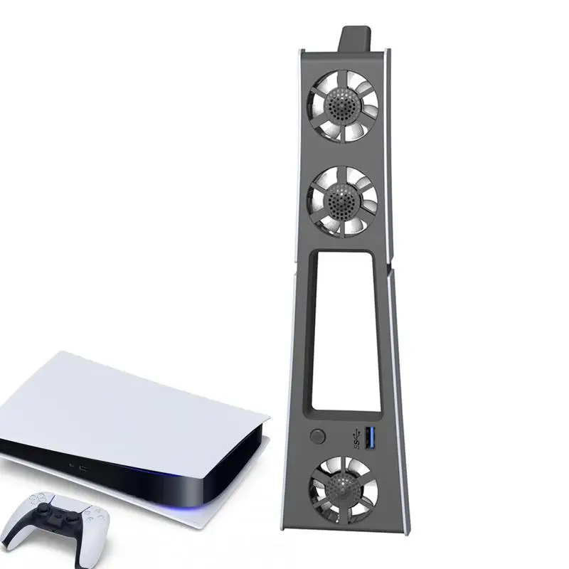 

Внешний вентилятор охлаждения для консоли, бесшумная система охлаждения для игровой консоли, с отводом тепла, электронные детали для видеоигр