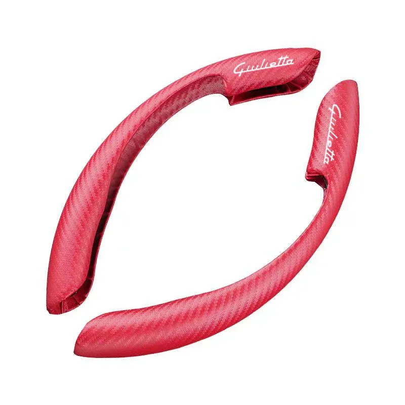 Auto stuurhoes Voor Alfa Voor Romeo 159 147 156 166 Voor Giulietta GT Voor Mito Auto Accessoires Lederen Auto Stuurhoes Anti-slip (Kleur : Geel