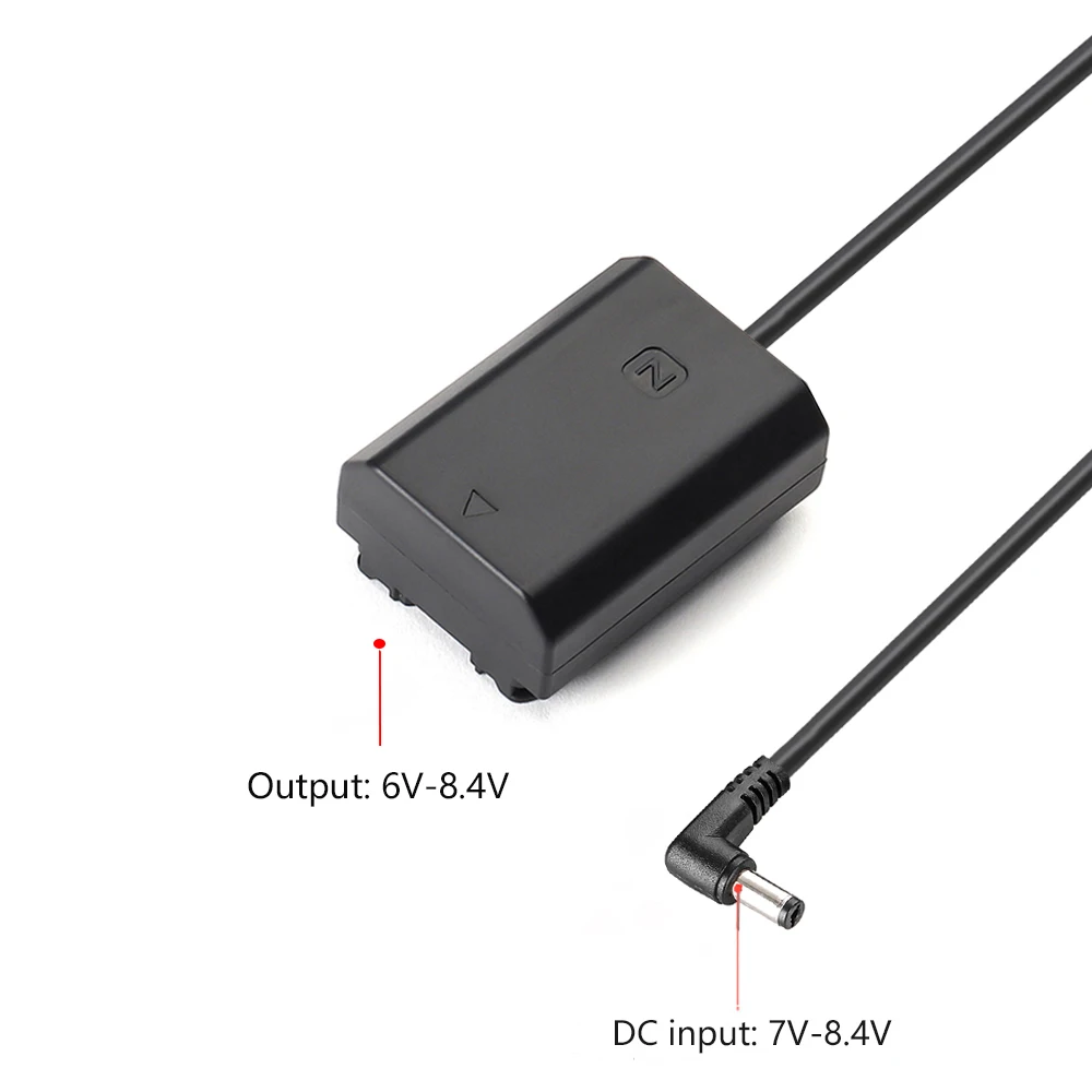 Acoplador dc de Bateria Fictícios para Câmera Sony D-tap to Np-fz100 Alpha a9 Ilce7m3 A7riii a7 Iii Fx3 Fx30 - Image 4