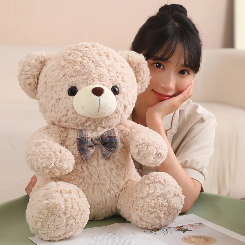 35cm 50cm 60cm Teddy Bear Throw Pillows Soft And Comfortable Stuffed Animals Kawaii Home Decoration Holiday Gift Send Family 2