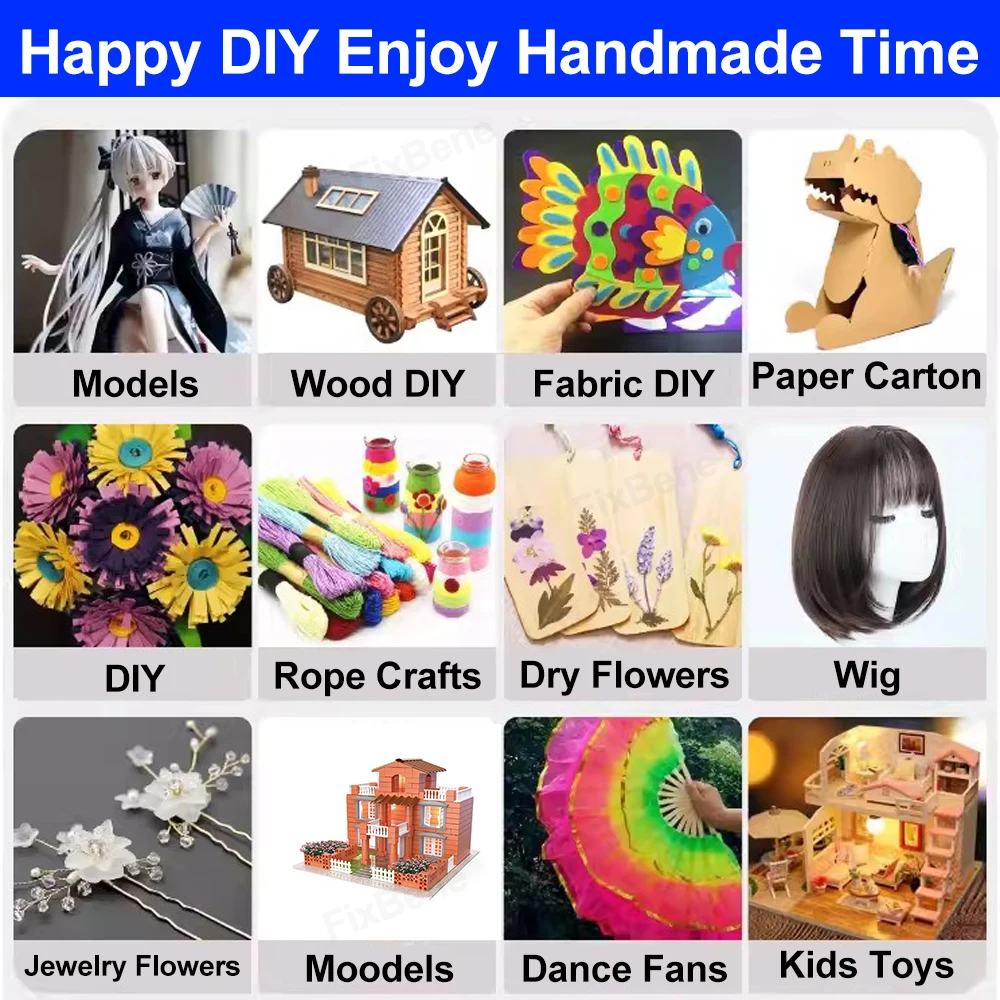 Zhanlida Precision Glue for Plastic Model Craft Hobby Flower Wood Textile Cloth Super Adhesive Building Block ABS PVC Stone Bond 2